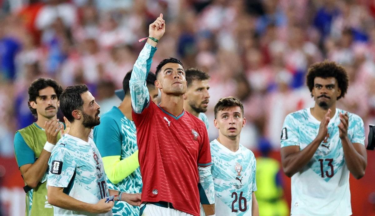 Ronaldo and Portugal pay tribute to late Diogo Jota after 2-1 win over Croatia