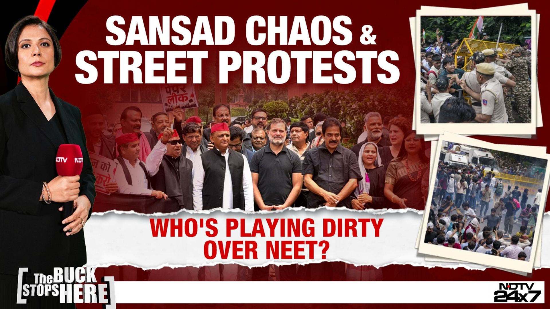 Sansad Chaos And Street Protests: Who Is Playing Dirty On NEET?