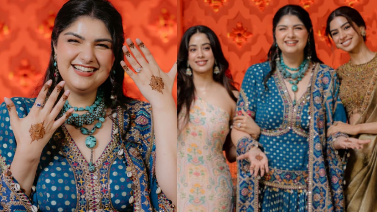 Anshula Kapoor Shares How Sisters Janhvi And Khushi Gave Her The Mehendi Of Her Dreams