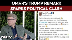 "If Only": A Fake Trump Post, Omar Abdullah, And J&K Statehood Demand