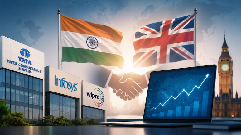 TCS, Infosys, Wipro Shares In Focus: Why The India-UK FTA May Spell Relief For IT Giants