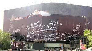 Billboard In Tehran Depicts Donald Trump In Coffin Amid Rising US-Iran Tensions
