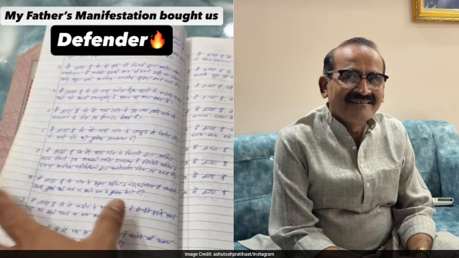 Son Finds Father's Decade-Old Gratitude Diary Highlighting Everyday Blessings
