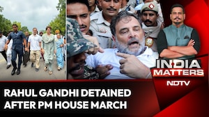 High Drama In Delhi: Rahul Gandhi Leads Protest To PM's Residence, Detained By Police