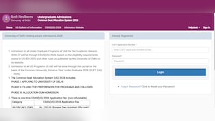 DU CSAS UG First Seat Allotment List 2026 To Be OUT At 5 PM; Check Direct Link