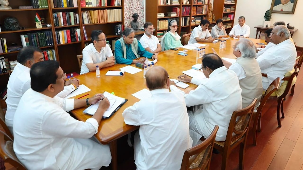 Congress Unveils Monsoon Session Agenda, Targets Centre On Ram Mandir Theft Case
