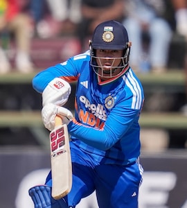 India vs Zimbabwe LIVE Score, 3rd T20I: Vaibhav Sooryavanshi Slams 102m Six, Misses First Ton; India Cross 150
