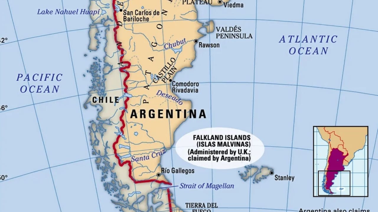 Falkland Map
