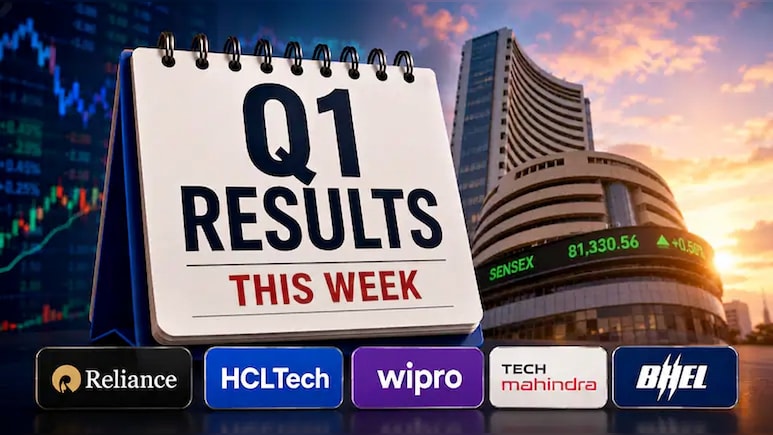 Q1 Results This Week: Reliance, HCLTech, Wipro, Tech Mahindra, BHEL Among 140+ Companies Reporting