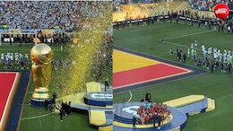 Spain vs Argentina: हार नहीं पचा पाया अर्जेंटीना? स्पेन की ट्रॉफी सेरेमनी में की घटिया हरकत