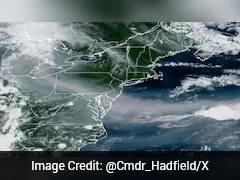 Astronaut Shares View Of Wildfire Smoke Appearing As Smear From Space