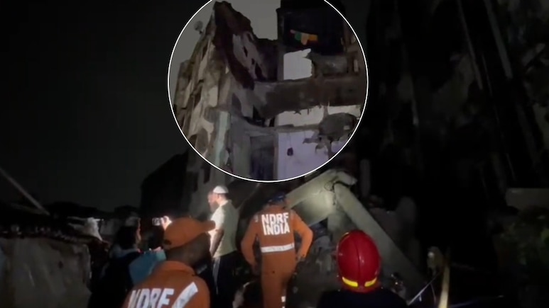 Bhiwandi Building Collapse Update: भिवंडीत 4 मजली इमारतीचा मोठा भाग कोसळला; 9 जणांचा मृत्यू