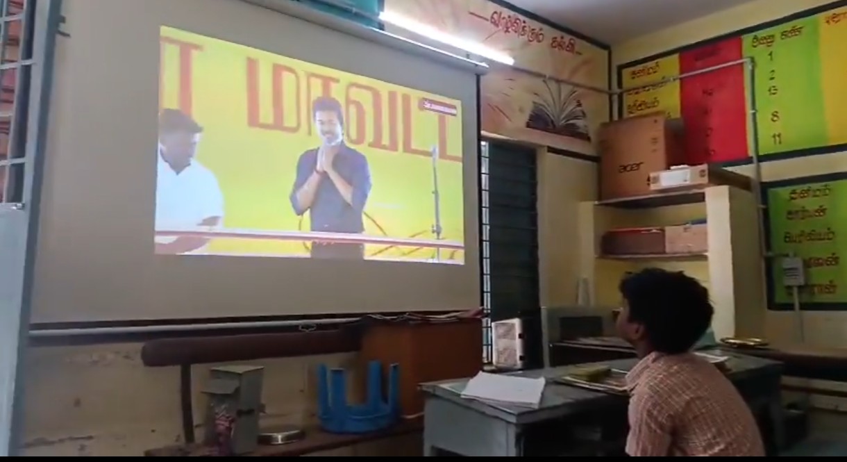 Headmaster Suspended After Vijay's Karur Speech Streamed Live In School