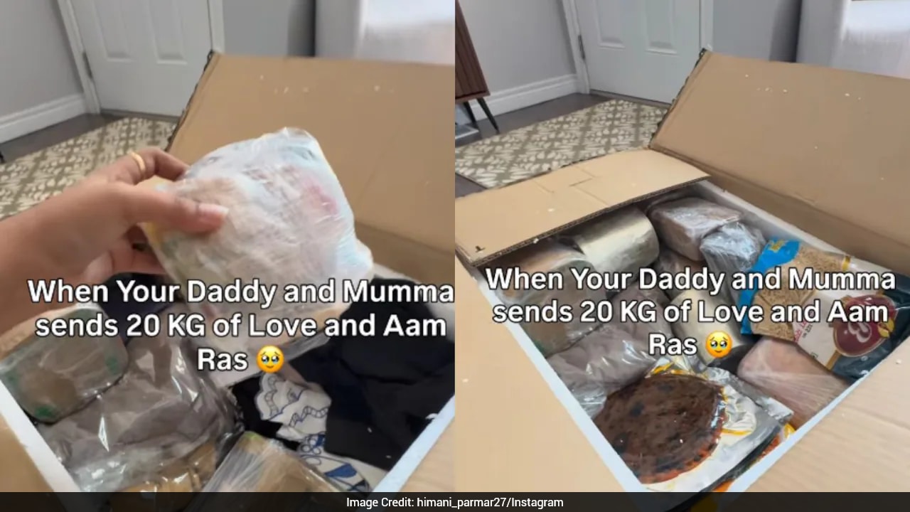 Indian Woman In Canada Receives 20-Kg Parcel From Parents, Calls It A "Little Piece Of Home"