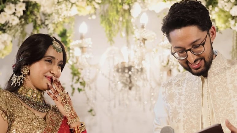 Akansha Ranjan Marries Filmmaker Sharan Sharma in Mumbai: First Wedding Photos Out