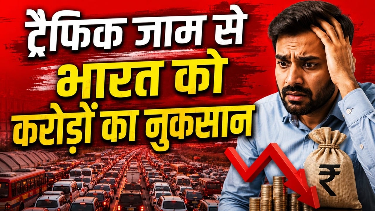 ट्रैफिक जाम से भारत को भारी नुकसान; सिर्फ 4 शहरों में हर साल ₹1.47 लाख करोड़ की आर्थिक चोट- इकोनॉमिक सर्वे