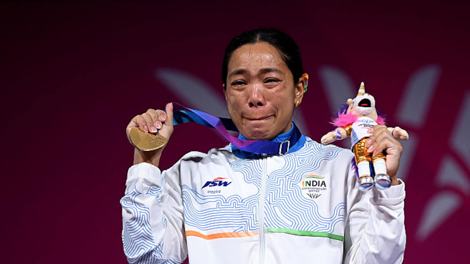 Tricolour In Hair, Tears In Eyes: Mirabai Chanus Golden Tribute To India
