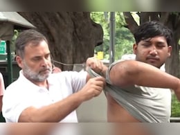 "Stop Lying": Pellet Victim By His Side, Rahul Gandhi Targets Centre