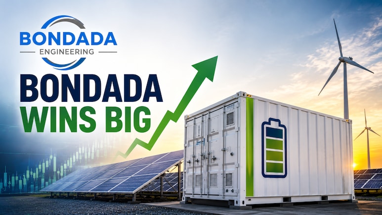 Bondada Engineering Shares Rise 3% After NTPC Renewable Energy Awards Battery Storage EPC Contract