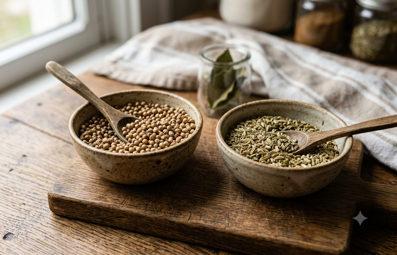 Dhania and coriander seeds offer internal cooling properties in summer heat