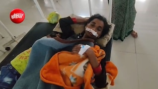 हैवान बना पति: खाना खिलाने के बहाने पहाड़ी पर ले गया, पत्नी का होंठ काटा; तीन साल पहले की थी लव मैरिज