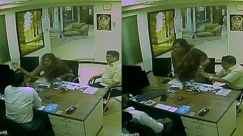 On Camera, Ex-Union Minister's Daughter Slaps SBI Branch Manager In Chennai
