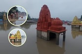 उज्जैन में आफत की बारिश: उफान पर शिप्रा नदी, घाट के कई मंदिर पानी में डूबे; उफनते नाले में बहे दो बाइक सवार