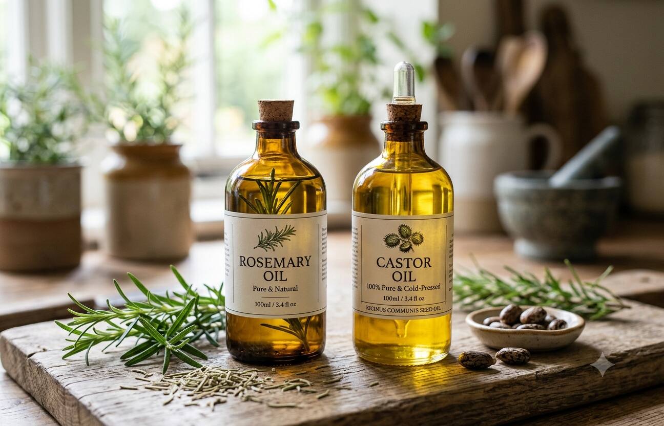Rosemary Oil vs Castor Oil: Which Is Better At Reducing Hair Loss?