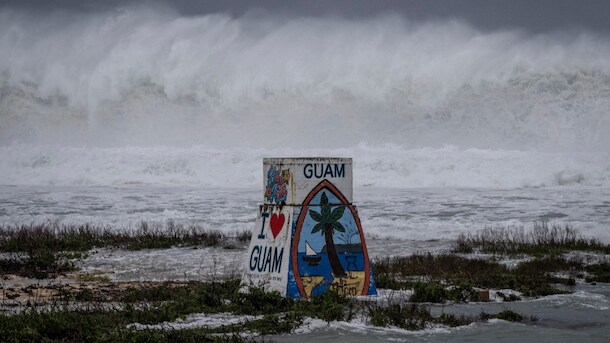 Super Typhoon Bavi Makes Landfall In US Pacific Island, Residents Warned To Stay Indoors