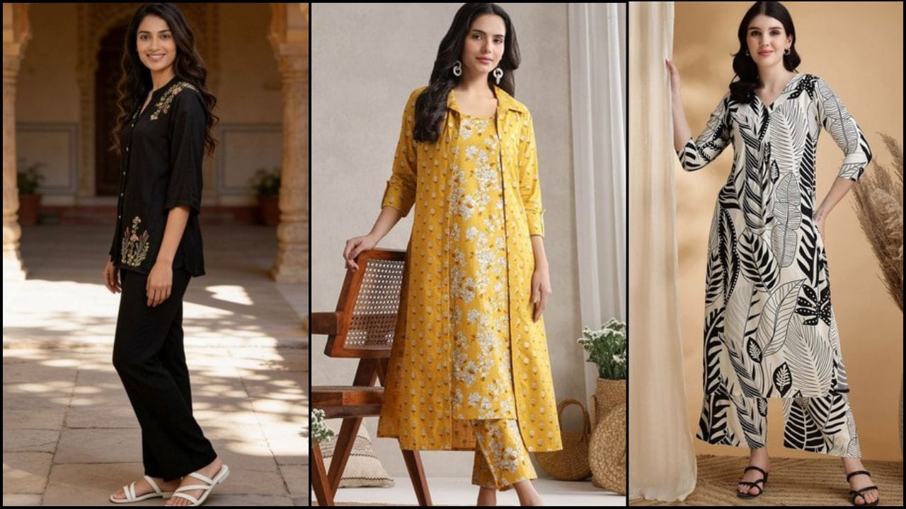 बिना मेहनत के दिखना है गॉर्जियस? Myntra Sale में 80% तक डिस्‍काउंट में मिल रहे हैं स्टाइलिश Ethnic Co-ord Sets