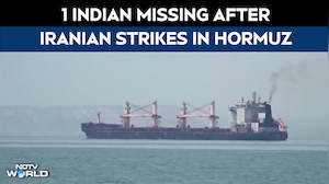 1 Indian Missing, 10 Rescued After Iran Attacks Ship In Strait Of Hormuz