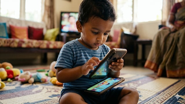 Demonstrate healthy screen habits by managing your own screen time