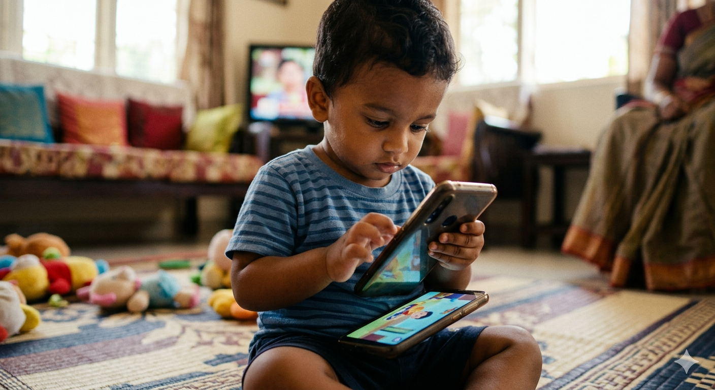 Demonstrate healthy screen habits by managing your own screen time