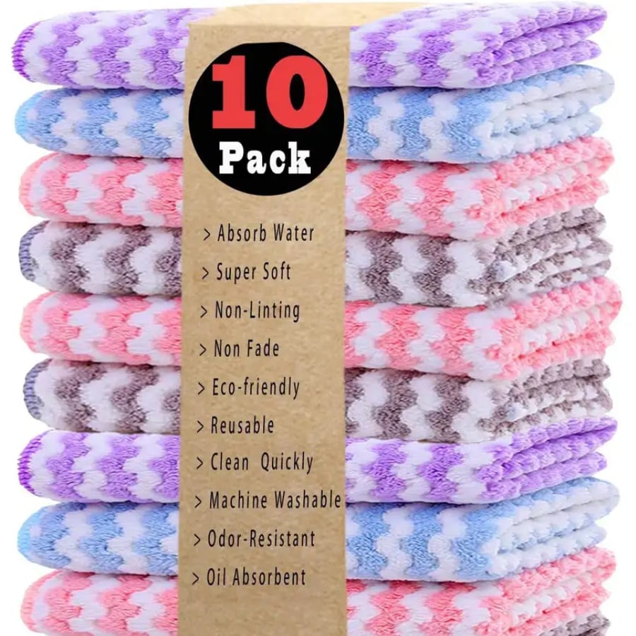 Click here to buy: Xy Decor Microfiber Cleaning Cloths Dish Cloth Kitchen Rag Click here to buy: Xy Decor Microfiber Cleaning Cloths Dish Cloth Kitchen Rag
