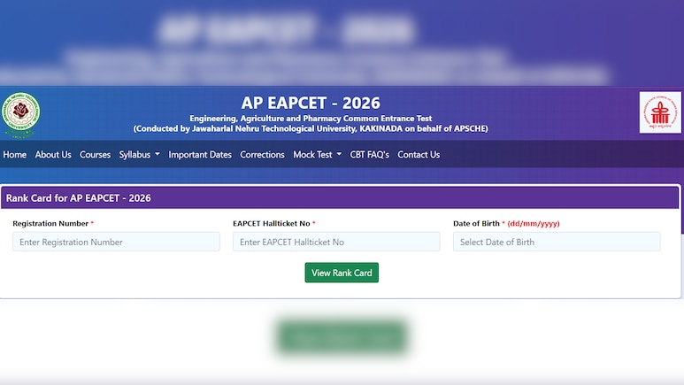 AP EAMCET 2026 Results And Rank Card OUT; Check Direct Link  And Steps To Download