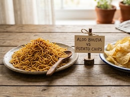 Aloo Bhujia vs Potato Chips: Which Snack Is Healthier?