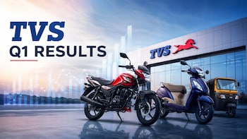 TVS Motor Q1 Result: Net Profit Up 51% YoY, Revenue Rises 38%; Highest-Ever Quarterly Sales Recorded