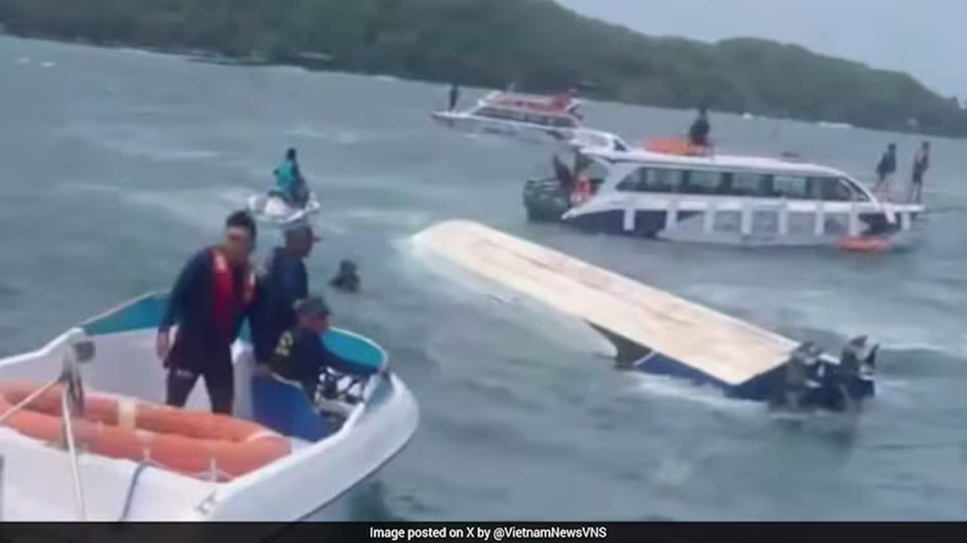 15 Killed As Boat With Indian Tourists Overturns In Vietnam