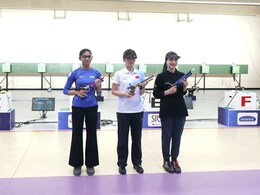 Sainyam Opens India's Medal Tally, Wins 10m Air Pistol Silver At ISSF World Cup In Hangzhou