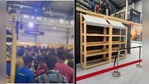 फ्री का खाना देखते ही टूट पड़े लोग, बेंगलुरु के टेक फेस्ट का वीडियो देख लोग बोले...
