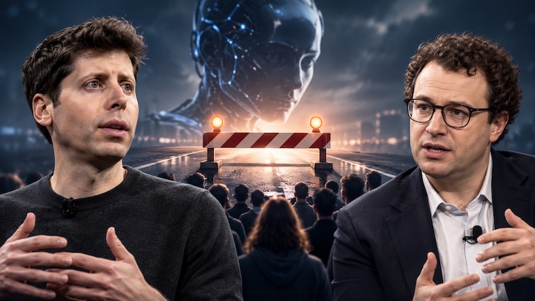 Sam Altman, Dario Amodei, 1,000+ Tech Staffers Back Slowing AI Development