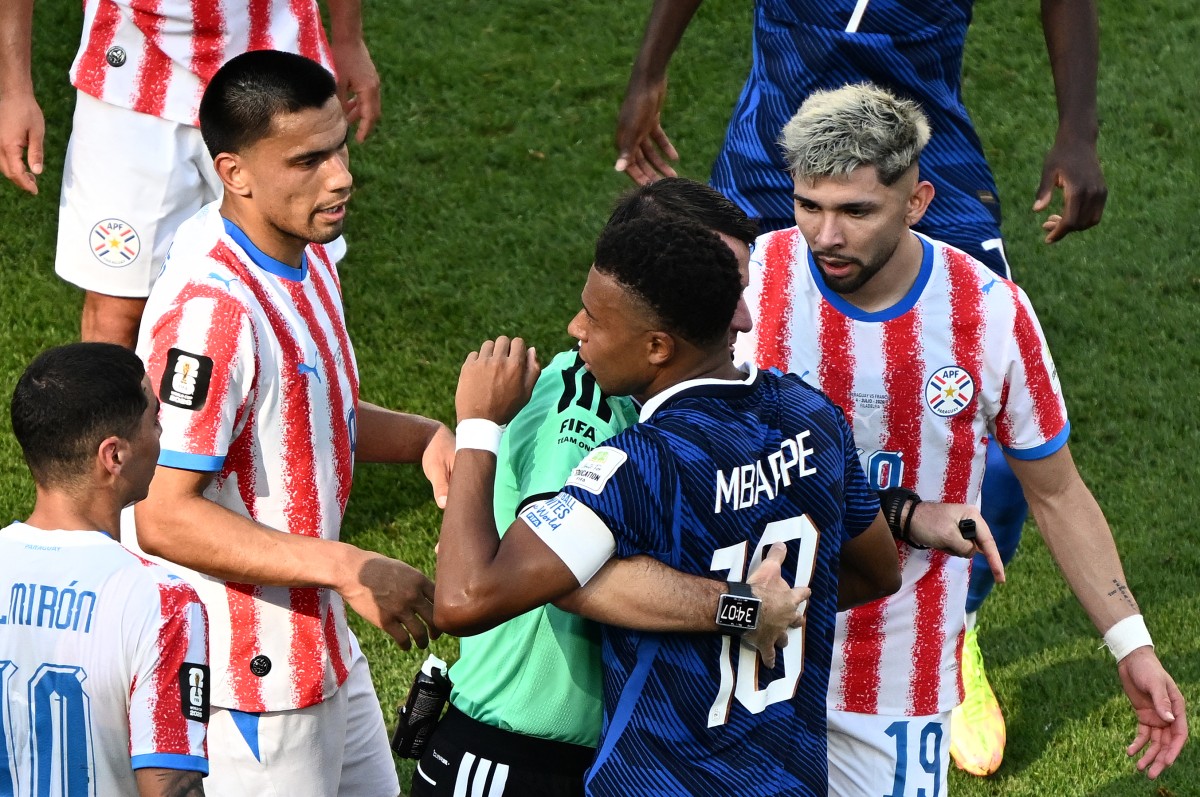 Mbappe Left Fuming As Paraguay Target France With 'Rough' Tactics - Watch
