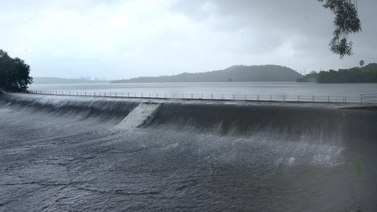 Mumbai's Vihar Lake Overflows Within Days Of Monsoon Hitting The City