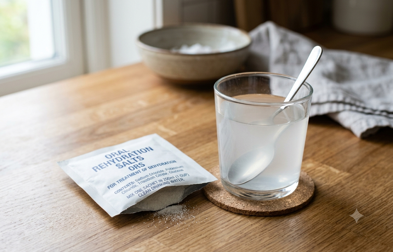 ORS(Oral Rehydration Salts) shouldn't be consumed daily as it can cause side-effects
