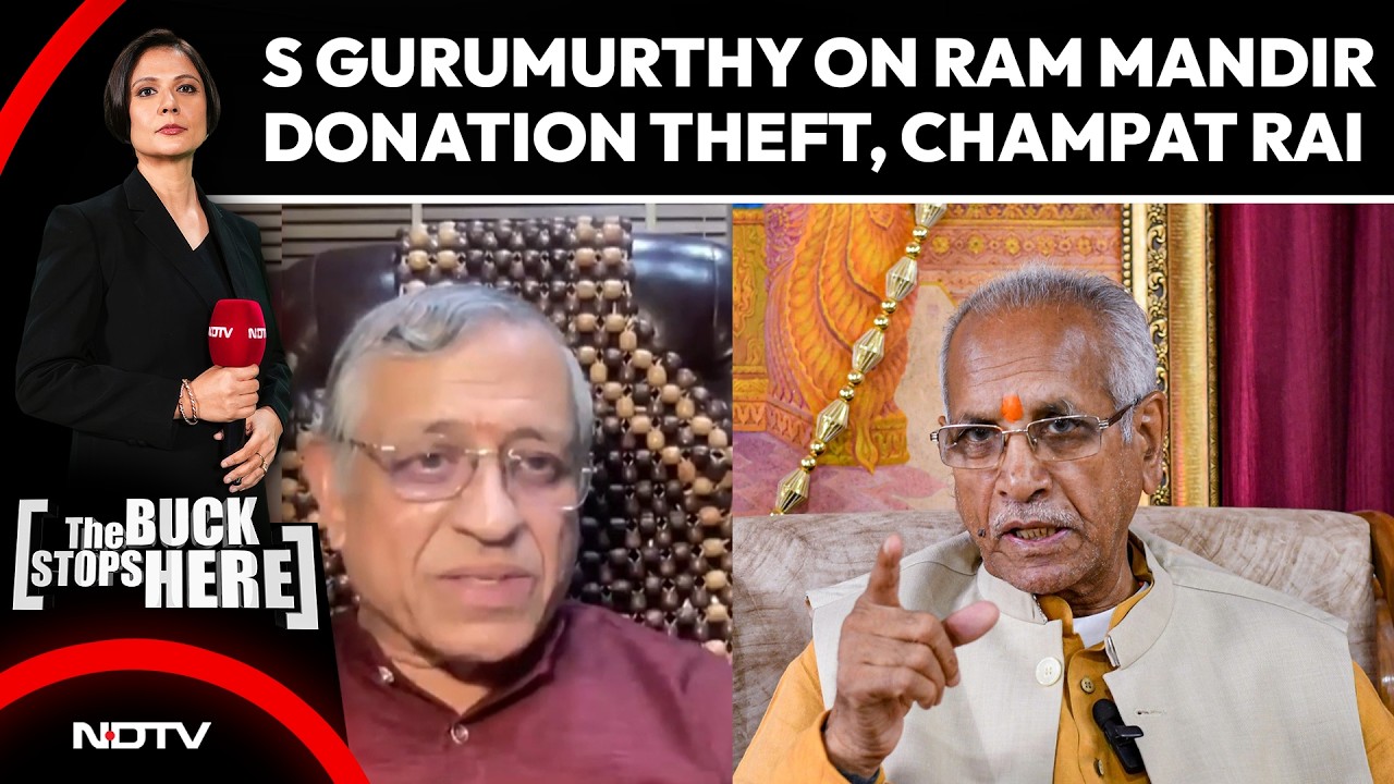 'He Won't Even Take a Cup of Coffee': S Gurumurthy Defends Champat Rai