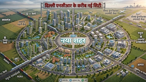 आगरा, अलीगढ़ के बीच बसेगा नया शहर, यमुना एक्सप्रेसवे पर नोएडा एयरपोर्ट से नजदीक, NCR से होगा कनेक्ट