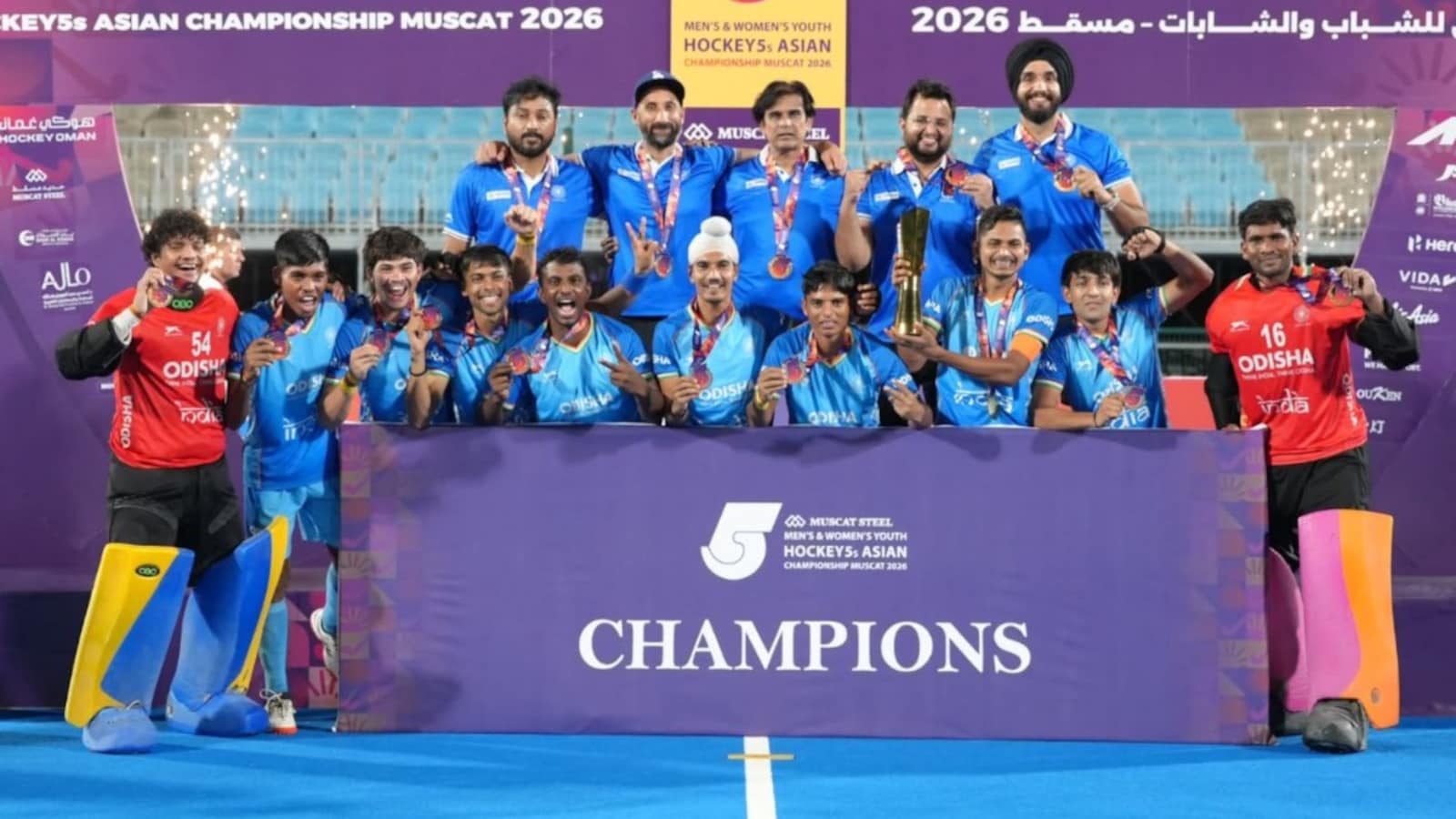 "Richly Deserved Gold Medal": Sardar Singhs Massive Compliment After Indias Unbeaten Youth Hockey5s Win