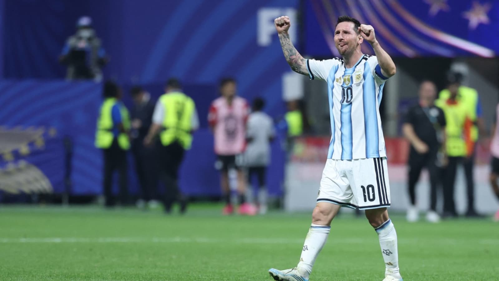 Lionel Messi In Tears After Argentina Complete Dramatic Comeback From 2-0 Down vs Egypt To Enter FIFA WC QF