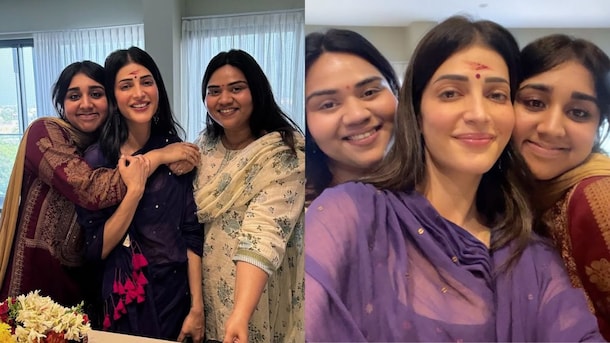 Shruti Haasan Performs Griha Pravesh, Gives A Peek Inside Her New Chennai Home