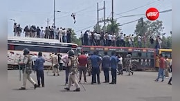 भोपाल में किसानों का हल्ला बोल: बसों पर चढ़े प्रदर्शनकारी, CM हाउस मार्च से पहले हाई वोल्टेज ड्रामा
